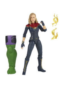 Figura hasbro marvel legends series capitana