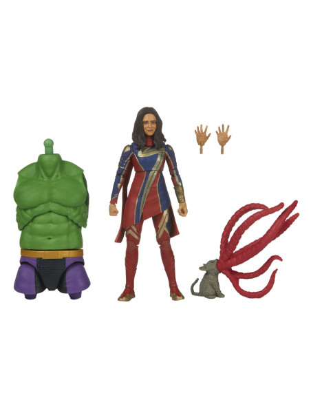 Figura hasbro marvel legends series ms.