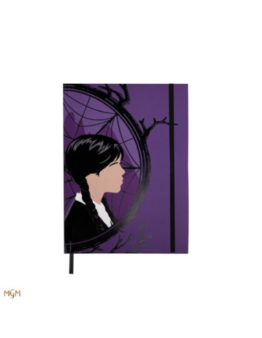 Libreta rigida cinereplicas wednesday addams -