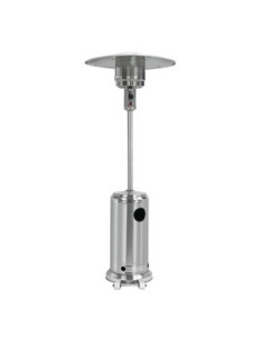 Estufa exterior thulos th - ext10 acero inoxidable