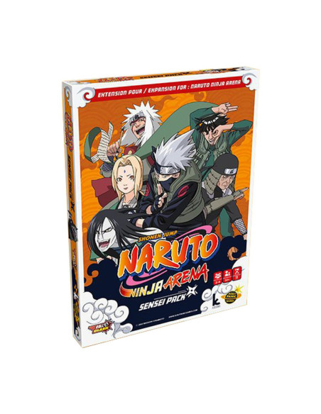 Juego mesa naruto ninja arena sensei