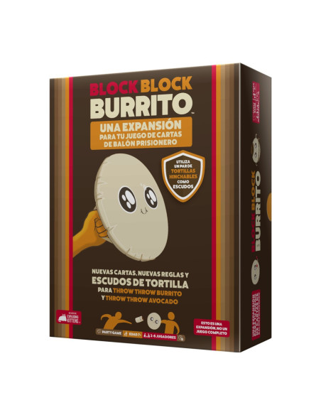 Juego mesa block block burrito edad