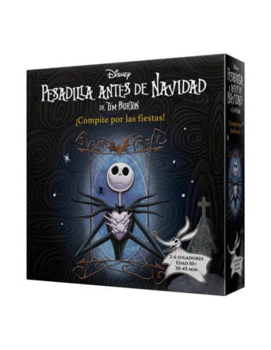 Juego mesa pesadilla antes navidad edad