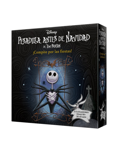 Juego mesa pesadilla antes navidad edad