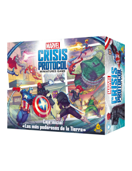 Juego mesa marvel crisis protocol caja