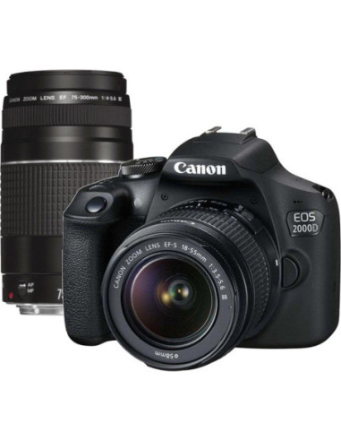 Camara reflex canon eos 2000d +