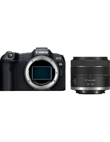 Camara reflex canon eos r8 +