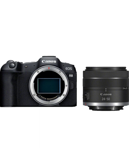Camara reflex canon eos r8 +