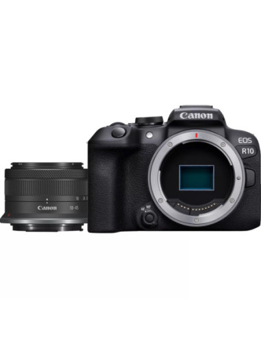 Camara reflex canon eos r10 +