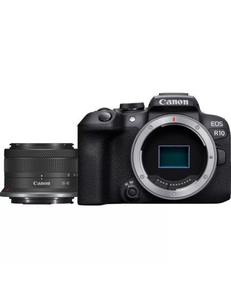 Camara reflex canon eos r10 +