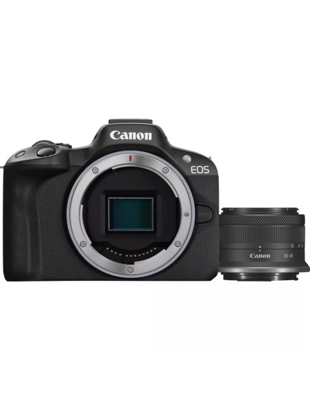 Camara reflex canon eos r50 black