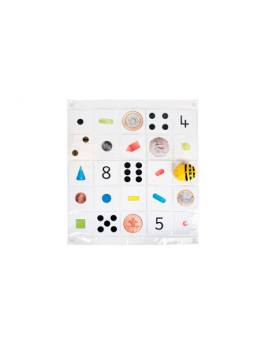 Tapete bee - bot tts transparente grid mat