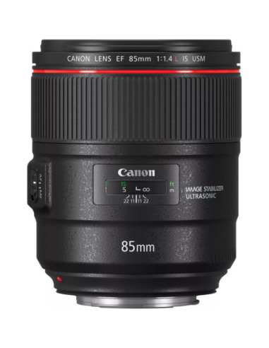 Objetivo canon ef 85mm f:1.4l is