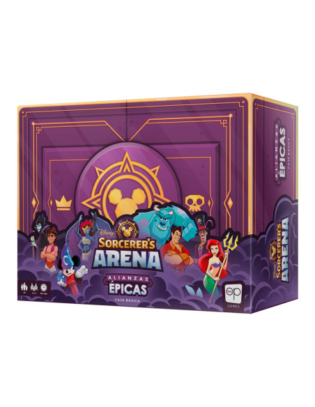 Juego mesa disney sorcerer´s arena alianzas