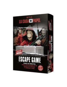 Juego mesa la casa papel: escape