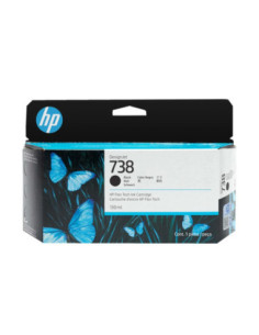 Cartucho hp designjet 738 negro 130ml