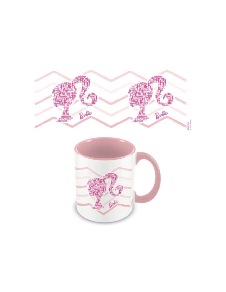 Taza pyramid barbie silueta