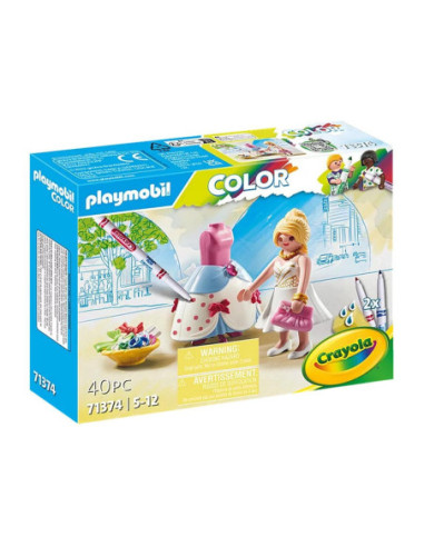 Playmobil color diseñadora moda