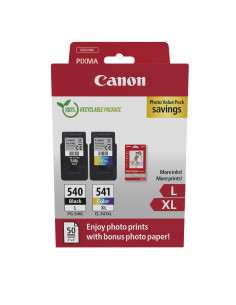 Multipack canon pg - 540l cl - 541xl + papel
