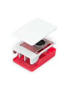 Carcasa raspberry pi 5 con ventilador