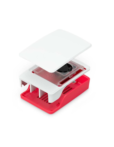 Carcasa raspberry pi 5 con ventilador