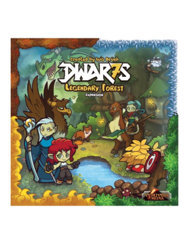 Juego mesa dwar7s bosque legendario expansion