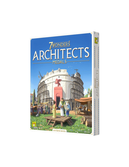 Juego mesa 7 wonders architects medals