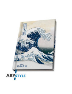 Cuaderno notas a5 abystyle hokusai la