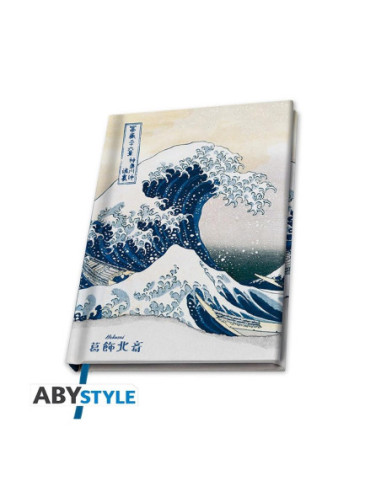 Cuaderno notas a5 abystyle hokusai la