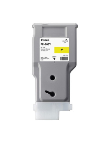 Cartucho canon pfi - 206 y