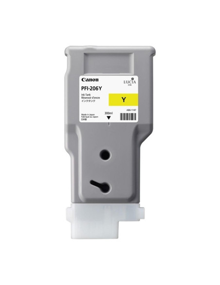 Cartucho canon pfi - 206 y