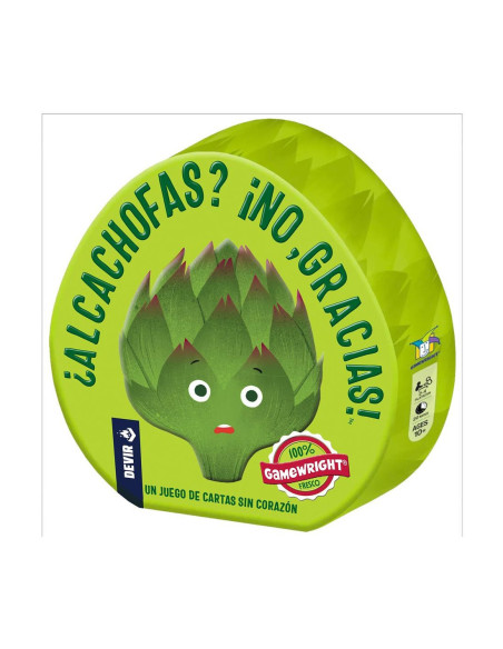 Juego mesa devir alcachofas ¡no gracias!