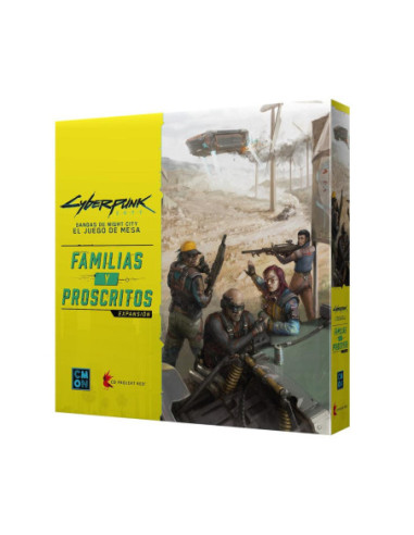 Juego mesa cyberpunk 2077: familias y