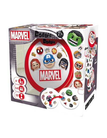 Juego mesa dobble marvel emoji
