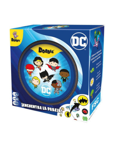 Juego mesa dobble dc universe