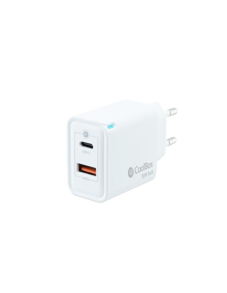 Cargador usb pared coolbox 30w usb