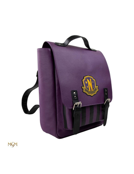 Mochila cinereplicas nevermore academy morado