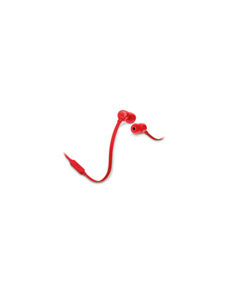 Auriculares intrauditivos jbl t160 red