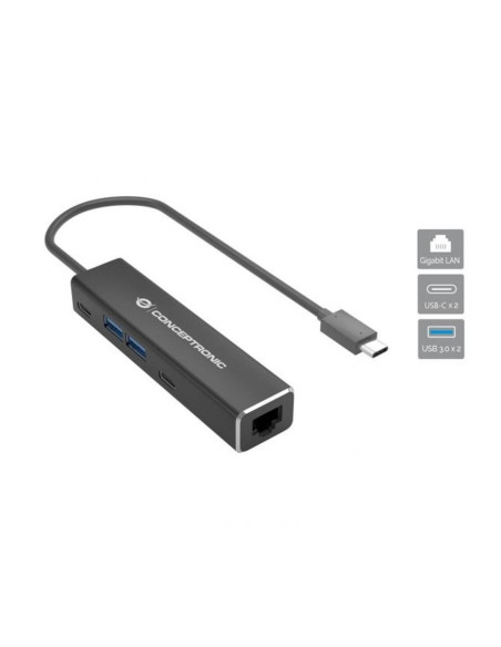 Adaptador usb tipo c a rj45