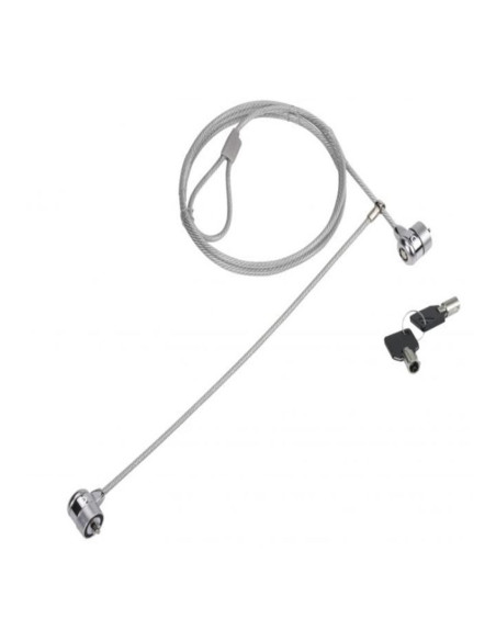 Cable seguridad portatiles 1.5m conceptronic doble
