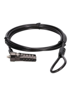 Cable seguridad conceptronic combinacion 4 digitos