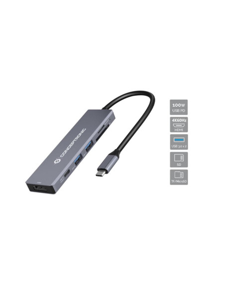 Docking station conceptronic usb tipo c