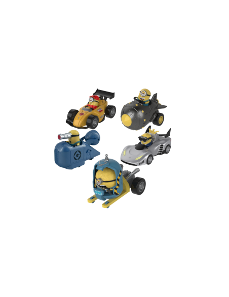 Figura vehículos minions 1 unidad aleatoria