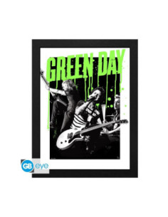 Impresion enmarcada gb eye green day