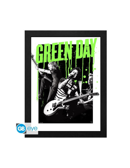 Impresion enmarcada gb eye green day