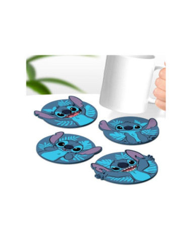 Pack 4 posavasos disney stitch