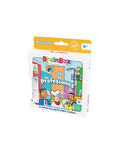 Juego mesa brainbox pocket profesiones edad