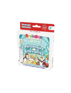 Juego mesa brainbox pocket personajes relevantes