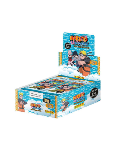 Juego sobres expositor naruto shippuden hokage