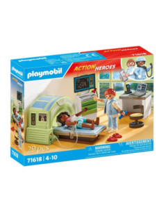 Playmobil action heroes: resonancia con paciente